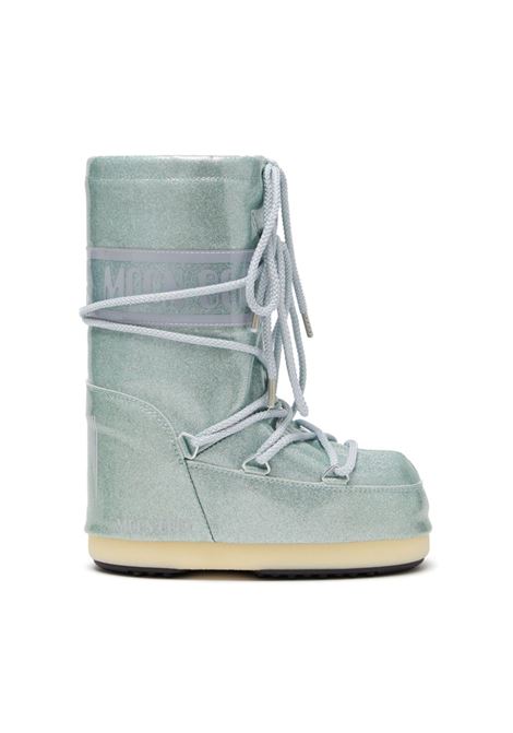 Stivali da neve Icon con glitter in celeste Moon boot kids - bambini